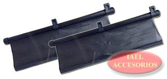 JGO. CORTINA TRAS. ENROLLABLE 2 PIEZAS