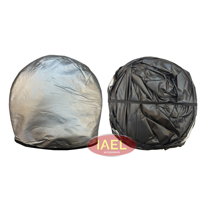 CORTINA PARASOL PARA PARABRISAS, PLEGABLE, METALIZADA, 145X80CM - 3