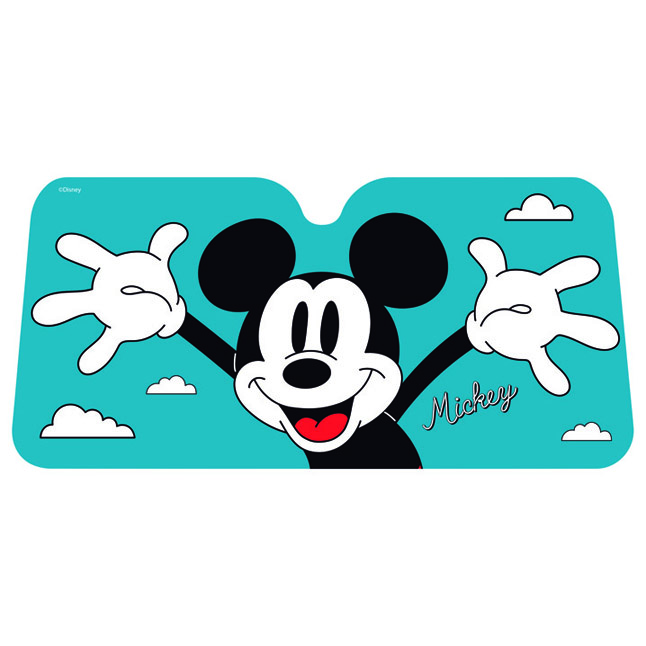 CORTINA DISNEY PARABRISA METALIZADA MICKEY 130*60CM