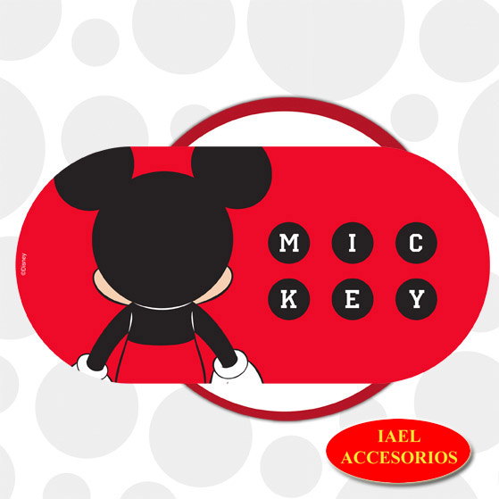 CORTINA DISNEY TRASERA PLEGABLE MICKEY 100*50CM