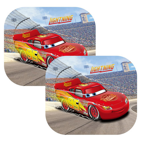 JGO. CORTINA DISNEY LATERAL PLEGABLE CARS CARRERA, 44*38CM