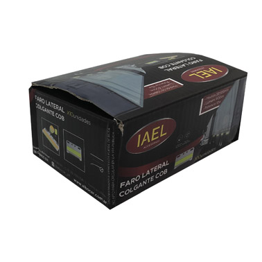 KIT X10 FARO COLGANTE LATERAL 12V 10W BLANCO BLANCO