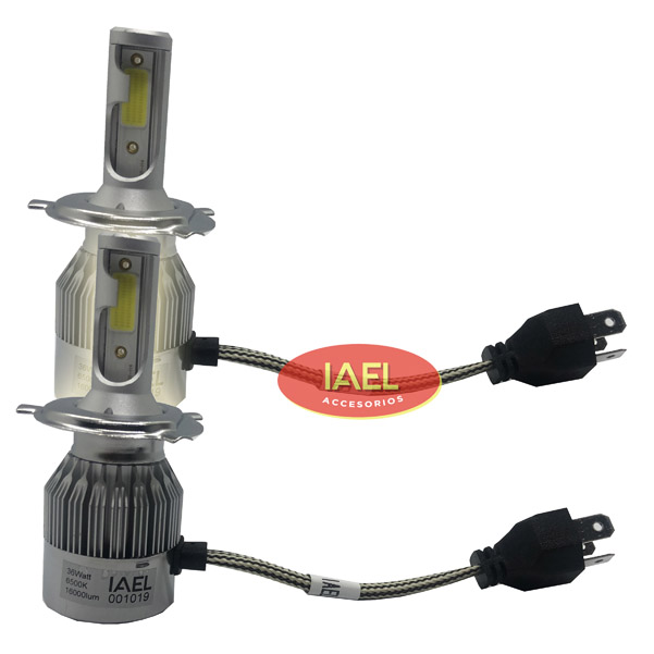 JGO. LAMPARA CREE LED C6 H4 9003 HB2