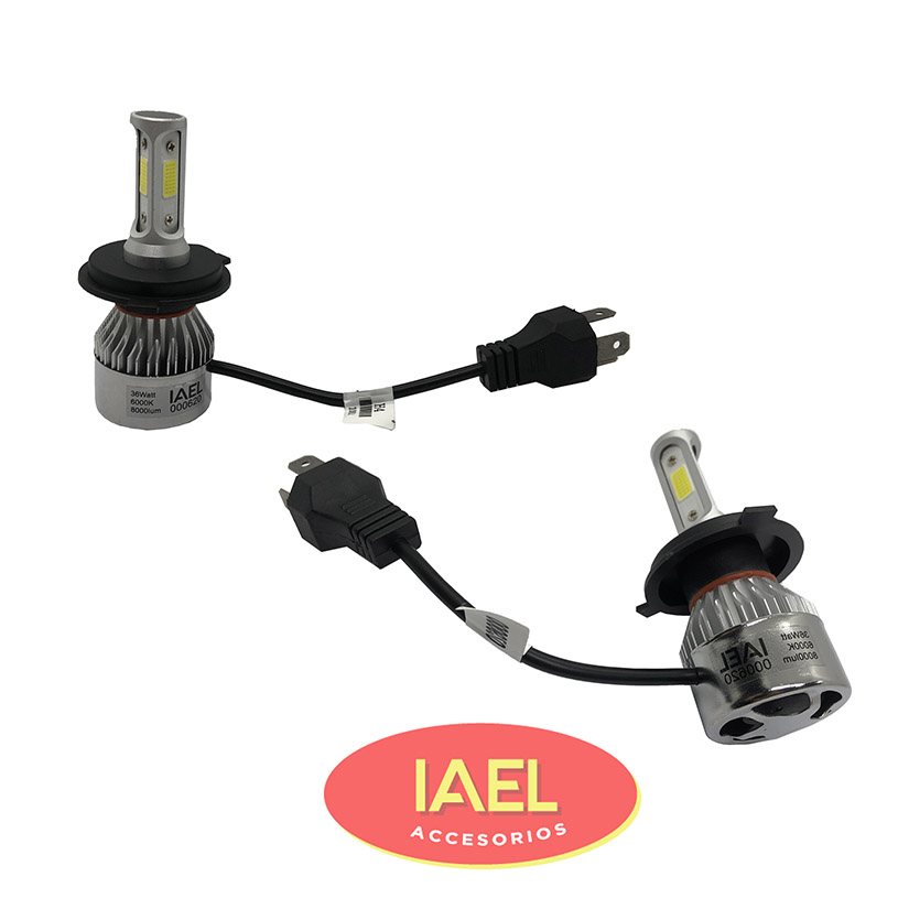 JGO. LAMPARA CREE LED S6 H4 9003 HB2