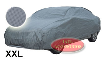 CUBRE AUTO XXL BICAPA MICROPERFORADO GRIS