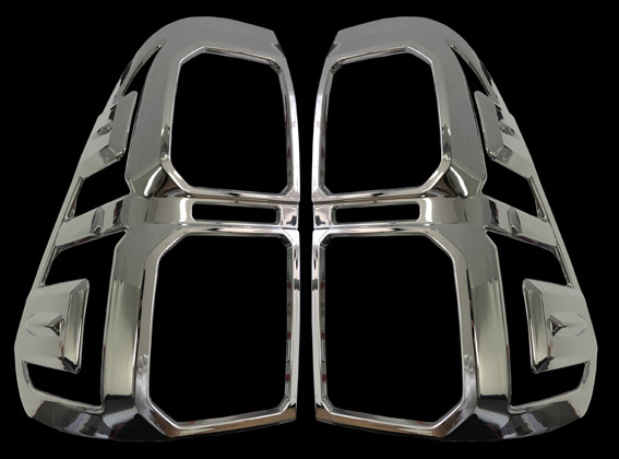 MASCARA FAROS CROMADA TRAS. X2 TOYOTA HILUX 2016->