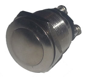 PULSADOR METALICO CROMADO