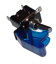 LLAVE UN PUNTO COMP C/LUZ C/CAPUCHON AZUL