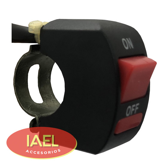 TECLA LUZ, SWITCH, PARA MOTO, ON-OFF - 3