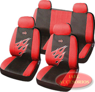 JGO. FUNDA COMPL, FUEGO, IA-TUNING ROJO
