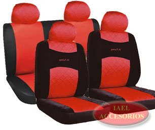 JGO. FUNDA COMPL, MIGRASH, ROJA C/NEGRO