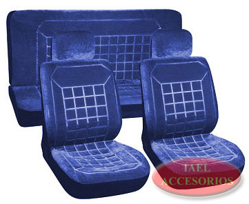 JGO. FUNDA COMPL, EXCLUSIVE PANA C/GOLPE AZUL