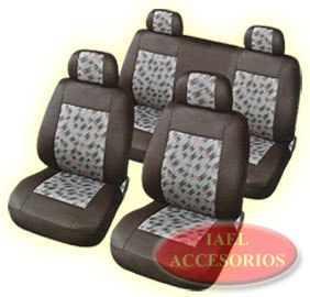 JGO. FUNDA COMPL, MARRIOT, JACKUARD, ROJO-GRIS