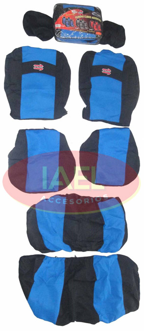 JGO. FUNDA COMPL DEPORTIVA, TELA COMB, IA-TUNING AZUL - 2