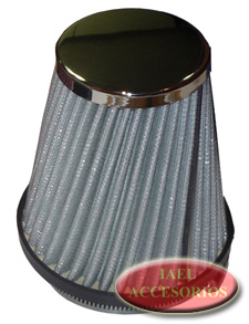 FILTRO DE AIRE DEPORT. CONICO GRIS 63MM