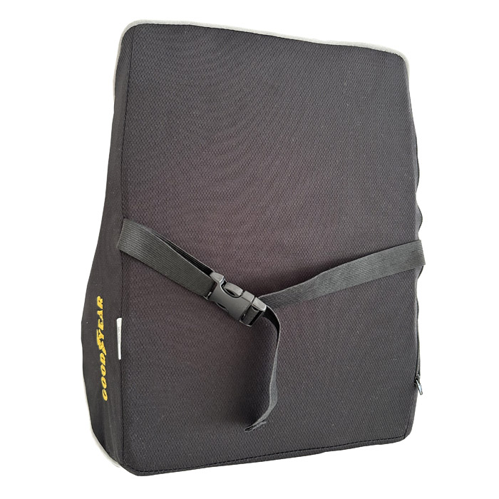 SOPORTE LUMBAR GOODYEAR, CON MEMORY FOAM, ESPUMA VISCOELASTICA, CON CO - 3