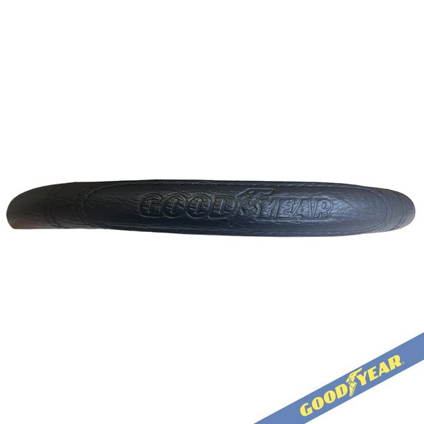 CUBRE VOLANTE GOODYEAR, NEGRO CUERINA, AUTO 38CM - 2