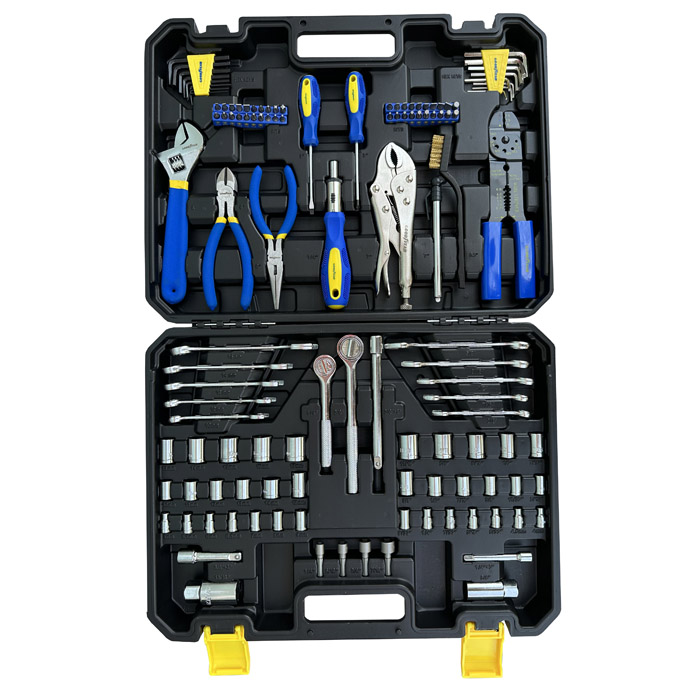 KIT DE HERRAMIENTAS GOODYEAR 123 PCS, CON CAJA PLASTICA - 3