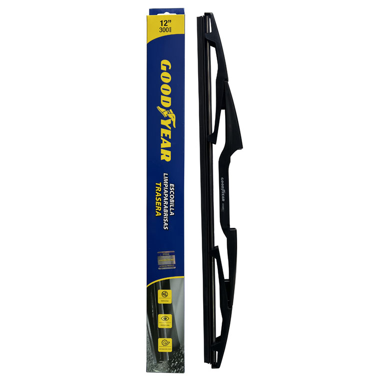 ESCOBILLA GOODYEAR TRASERA CON ADAPTADORES 12`