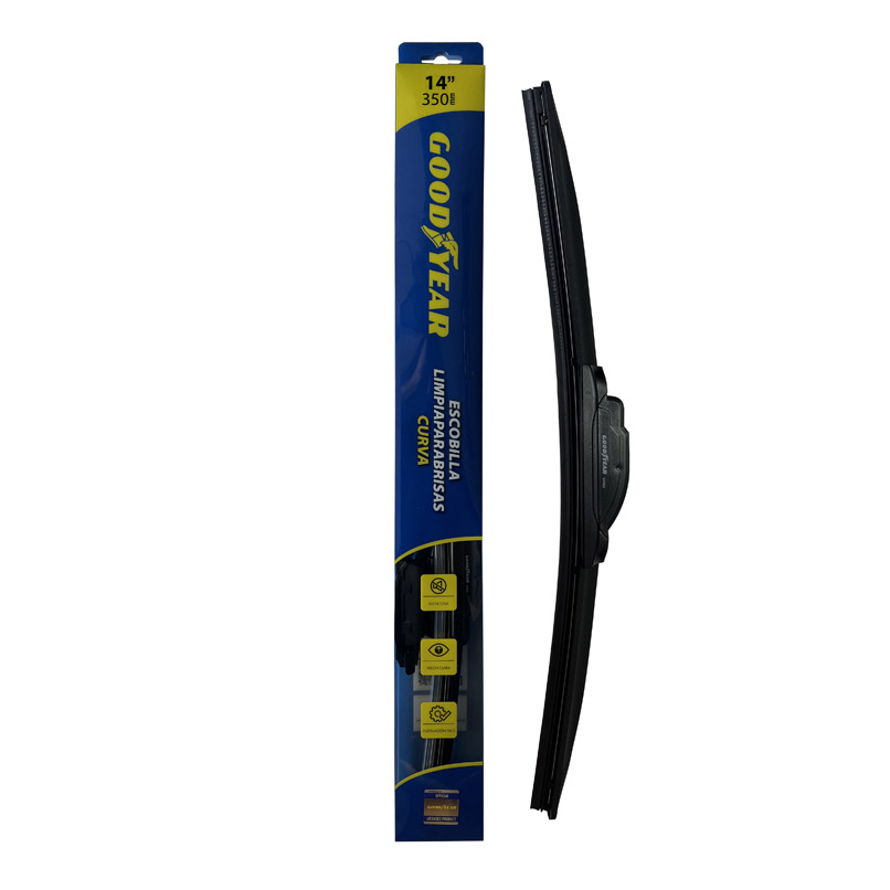 ESCOBILLA GOODYEAR CURVA 14` CON 10 ADAPTADORES