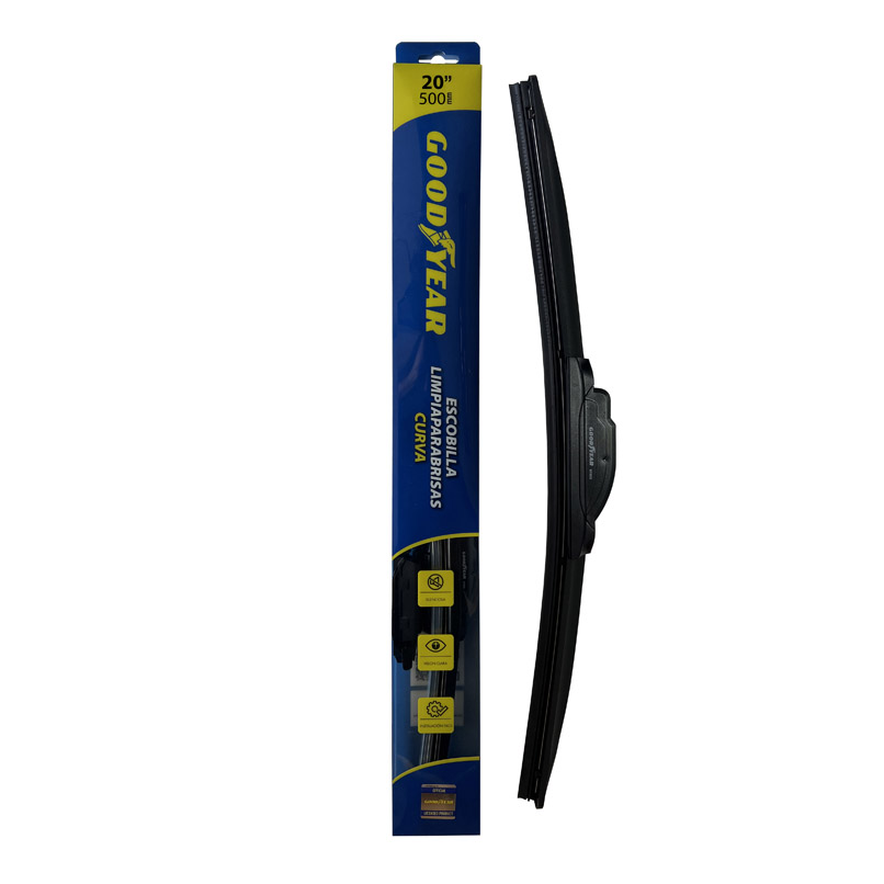 ESCOBILLA GOODYEAR CURVA 20` CON 10 ADAPTADORES