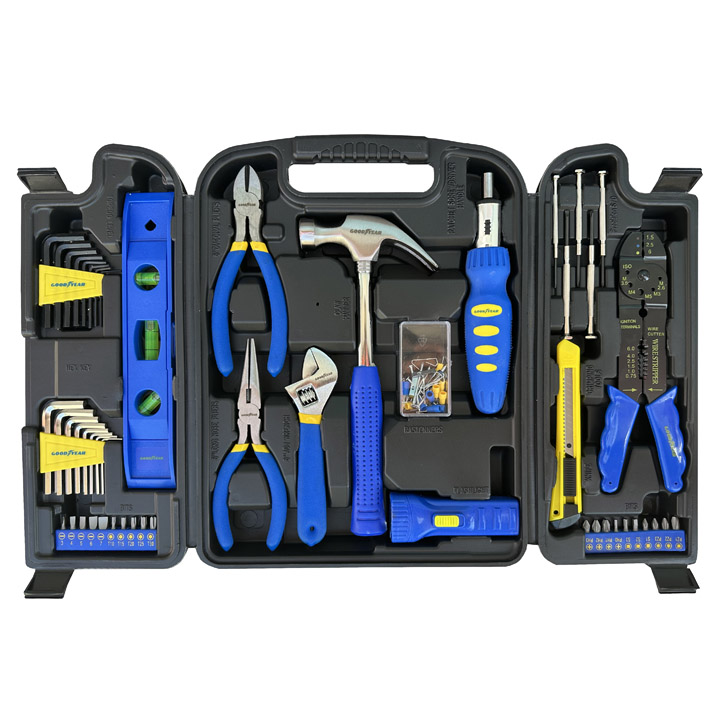 KIT DE HERRAMIENTAS GOODYEAR 90 PCS, CON CAJA PLASTICA - 3