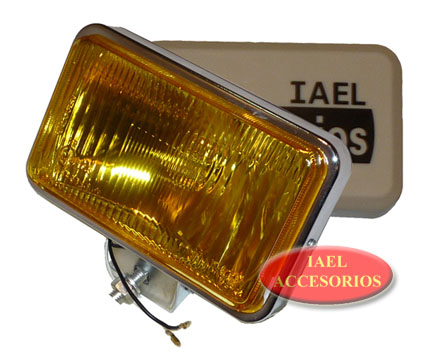 FARO RECT. CROM, CARC METALICA, GRANDE A