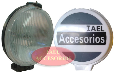 FARO IODO REDONDO, 160X60MM C/TAPA CRISTAL