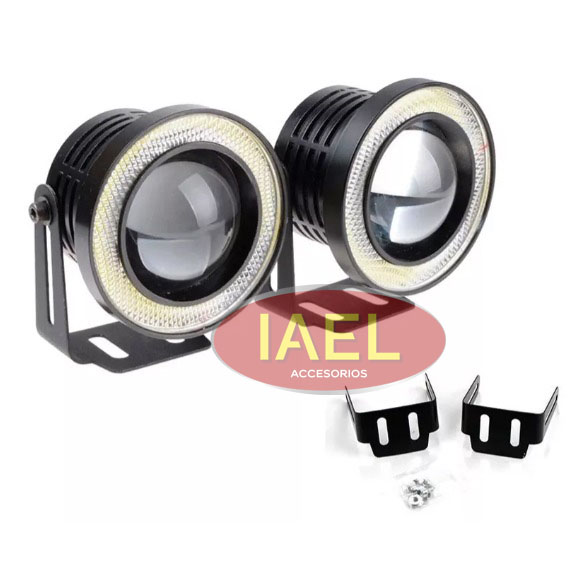 JGO. FARO LED REDONDO, 10W 1 LED, CON OJO DE ANGEL, PARA EMPOTRAR, 3`