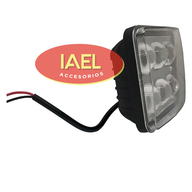 FARO LED RECTANGULAR 18W 6 LEDS 11,2 X 7,8 CM - 2
