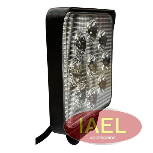 FARO LED CUADRADO MINI, 27W 9 LEDS 8 X 8CM, BLANCO - 2