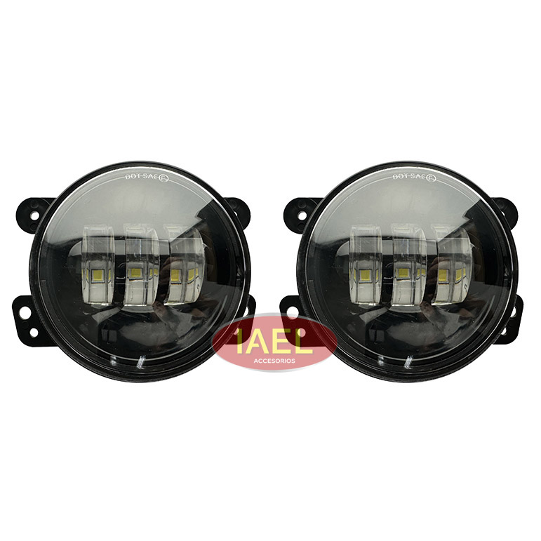 JGO. X2 DE FAROS AUXILIARES LED TIPO ORIGINAL, 4 PULGADAS 30W