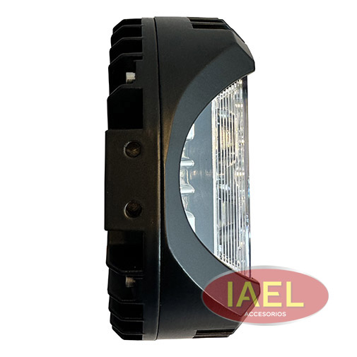 FARO LED REDONDO 7 PULGADAS, 9 LED + DRL AMBAR, 45WATTS, 2 INTENCIDADES, SUPER PESADO, PREMIUM - 3