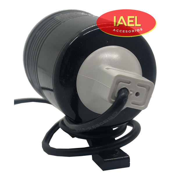 FARO DE LED MOTO REDONDO 10W 1 LED 11 X 5,7 CM CON LUPA - 3