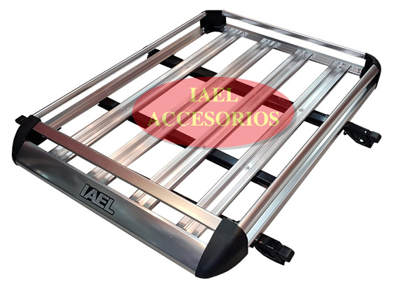KIT PORTAEQUIP UNIV, PARRILA TIPO CANASTO C/BARRAS, 127X96X12CM, ALUM,