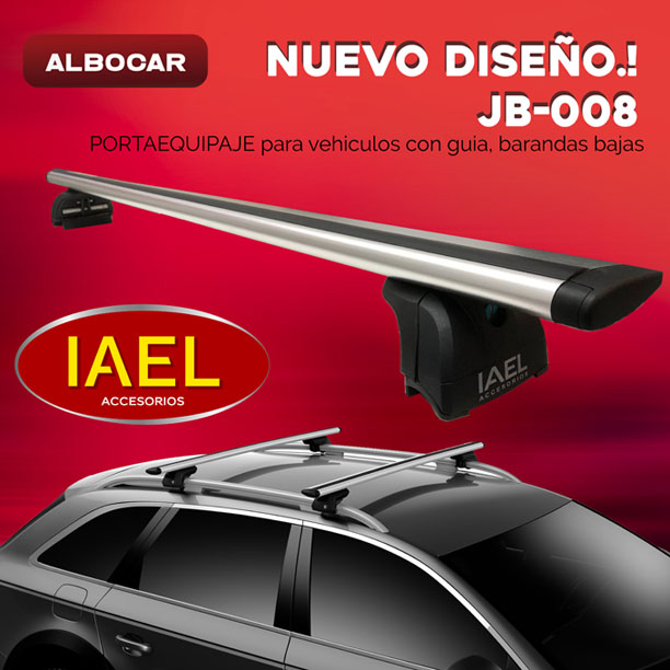 JGO. PORTA EQUIPAJE WINGBAR UNIV RURAL P/RIELES, C/CERRAD. PERFIL ALAR