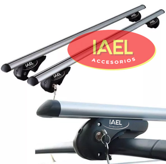PORTAEQUIPAJE UNIVERSAL P/RURAL 130CM GRIS C/LLAVE ECONOMICO