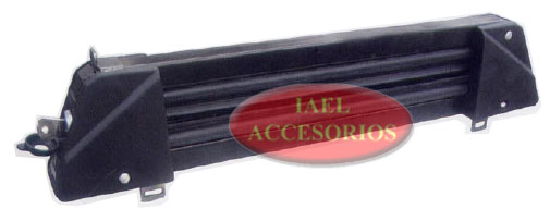 PORTA SKI 2 PARES, SNOWBOARD, HIERRO, 39CM, UNIVERSAL, CON LLAVE