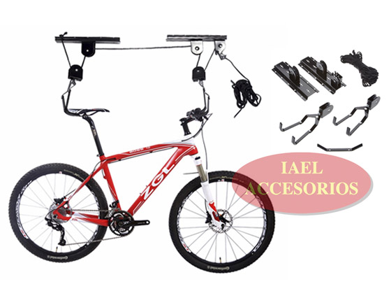 SOPORTE LEVADIZO BICICLETA, PORTABICICLETA HOGAR/GARAGE