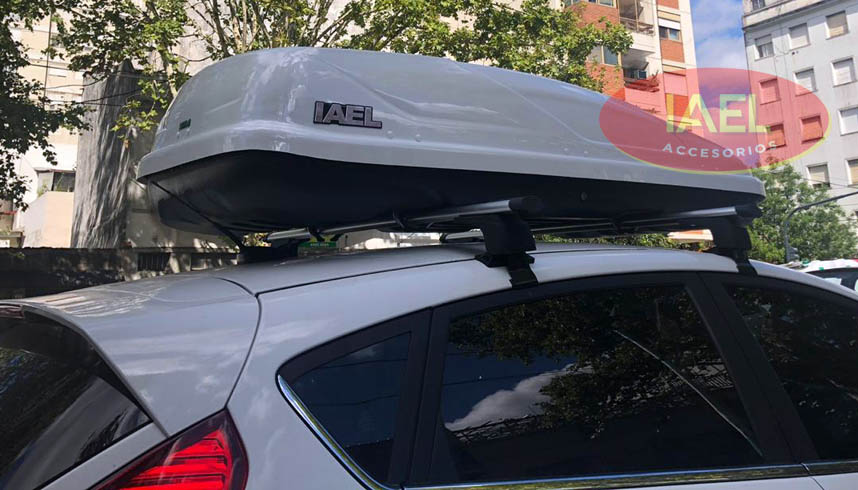 VALIJON PARA TECHO IMPORTADA 470 LITROS, C/CERRADURA BLANCO - 2