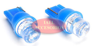 JGO. LAMPARA LED, POSIC S/CULOTE AZUL 24V