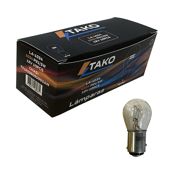 LAMPARA 1034 21/5W 12V  2 POLOS - TAKO