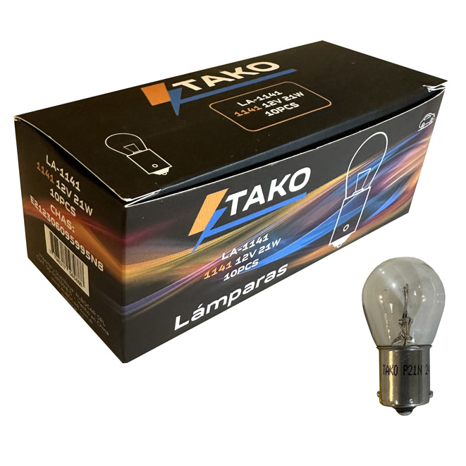 LAMPARA 1141 21W 12V  1 POLO - TAKO