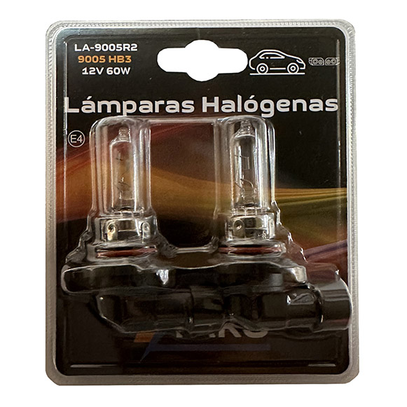 JGO. LAMPARA HB3 9005 60W 12V, EN BLISTER - TAKO