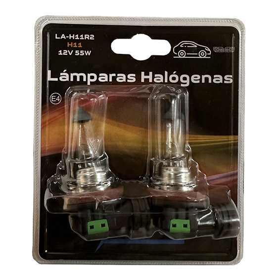 JGO. LAMPARA H11 55W 12V, EN BLISTER - TAKO