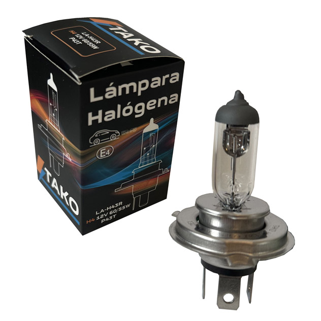 LAMPARA H4 PT43 60/55W 12V - TAKO