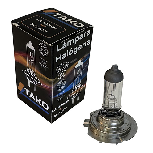 LAMPARA H7 70W 24V - TAKO