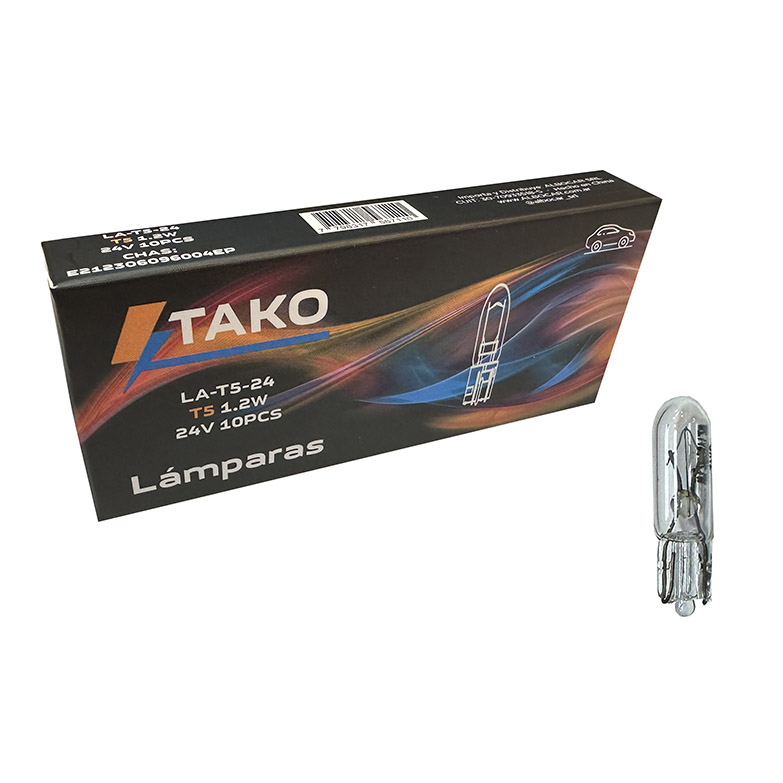 LAMPARA T5 2721 1.2W 24V - TAKO