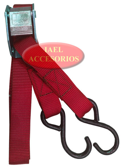 CINTA AMARRE CIERRE RAPIDO 2MT X 2,2CM BL.X2 120KG