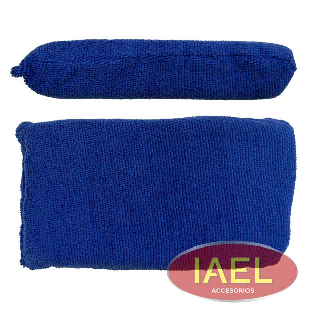ESPONJA MICROFIBRA 21X12 ULTRA SOFT, CELESTE - 2